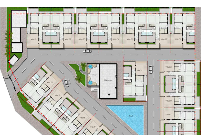 render floorplans in photoshop